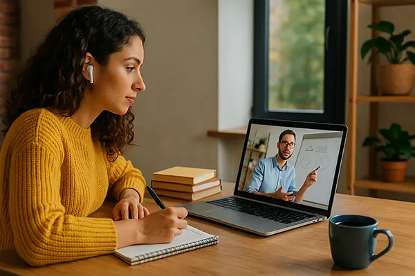 Venda de cursos online