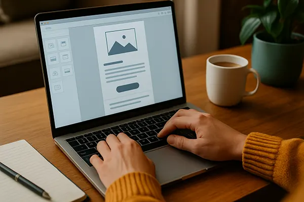 Marketing digital visual