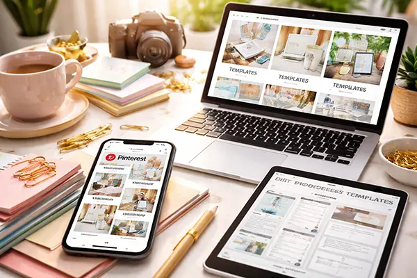 Mockup download digitale